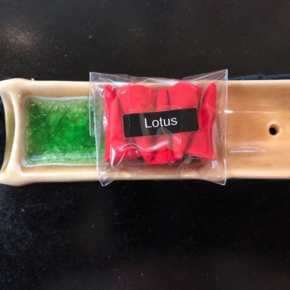 Candle & Incense Gift Box - Red‎ - Picture 4 of 9